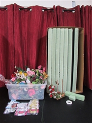 HEY CRAFTERS!!!!! FLORAL FOAM/SILK FLOWERS & MORE
