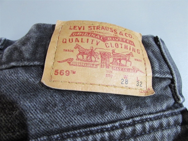 3 PAIR LEVI'S 569 JEANS