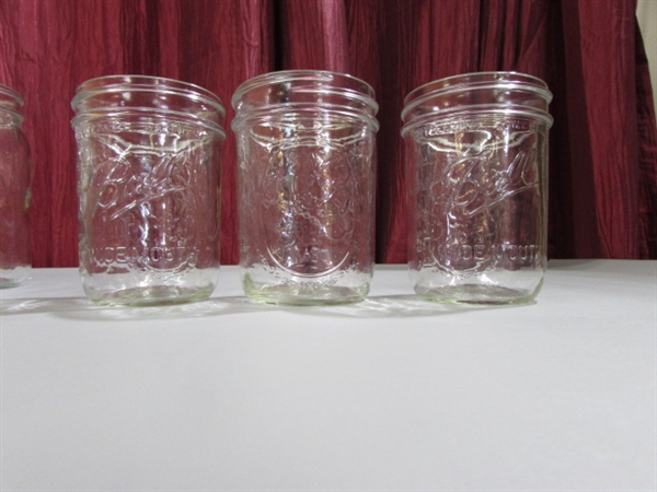 QUART AND PINT MASON JARS