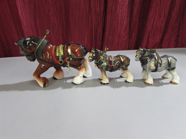 clydesdale collection figurine