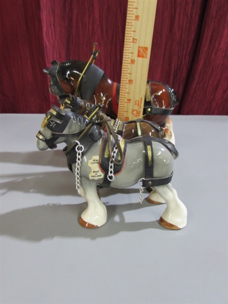 VINTAGE CLYDESDALE FIGURINES