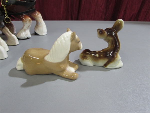 VINTAGE CLYDESDALE FIGURINES