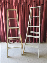 TWO WOOD LADDERS FOR YOUR NEXT DIY PROJECT