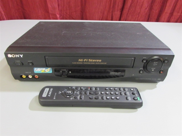 SONY VHS PLAYER