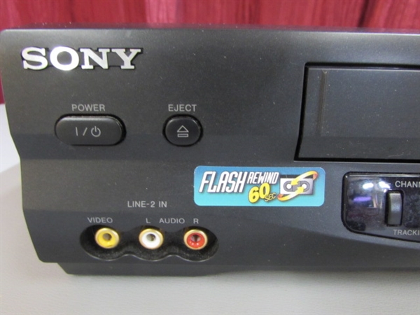 SONY VHS PLAYER