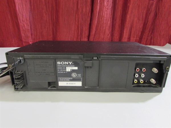 SONY VHS PLAYER