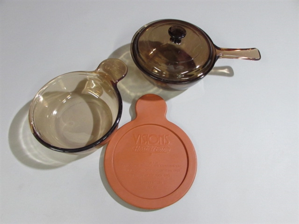 PYREX/CORNING WARE & VISIONS - COOKWARE