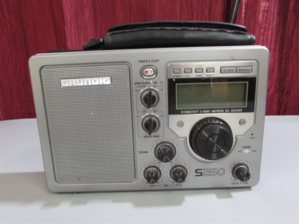 GRUNDIG AM/FM/SHORTWAVE RADIO