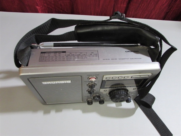 GRUNDIG AM/FM/SHORTWAVE RADIO