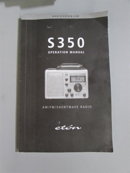 GRUNDIG AM/FM/SHORTWAVE RADIO