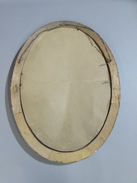 antique oval picture frames with bubble glass