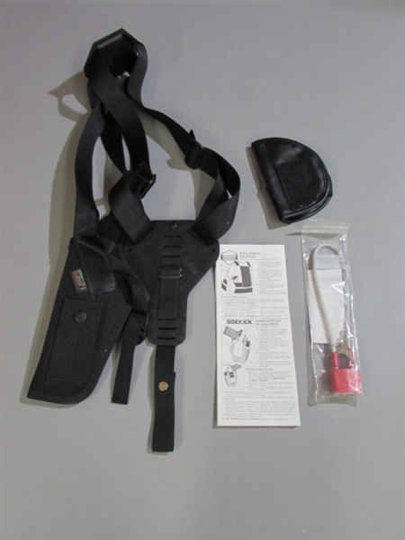 GUN HOLSTER AND LOCK