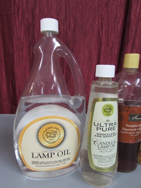 LAMP OIL AND LIQUID POTPOURRI