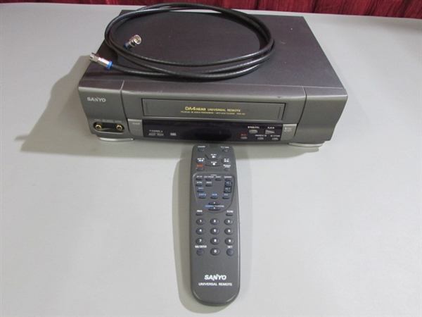 SANYO VCR