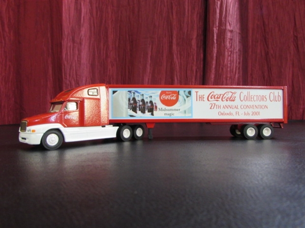 PENJOY DIECAST COCA-COLA TRUCK