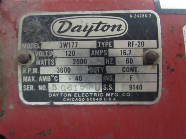 DAYTON ALTERNATOR POWER PLANT