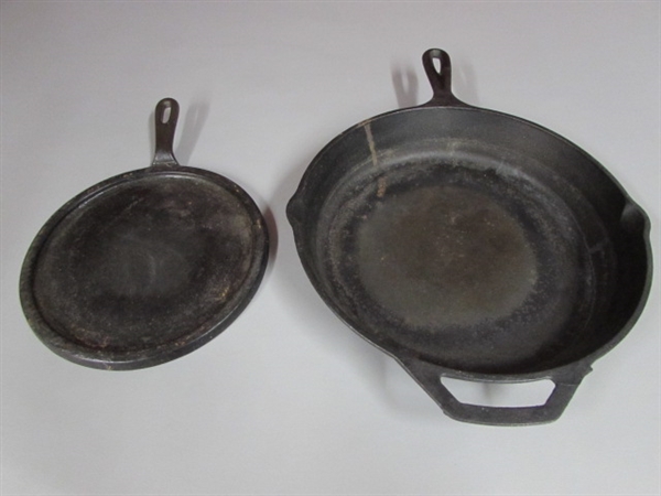 CAST IRON PANS