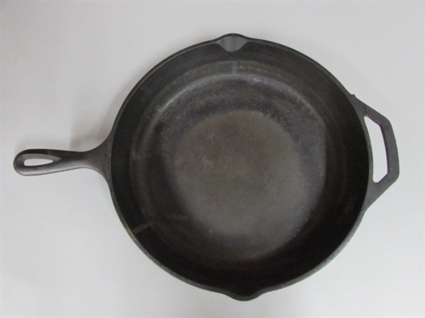 CAST IRON PANS