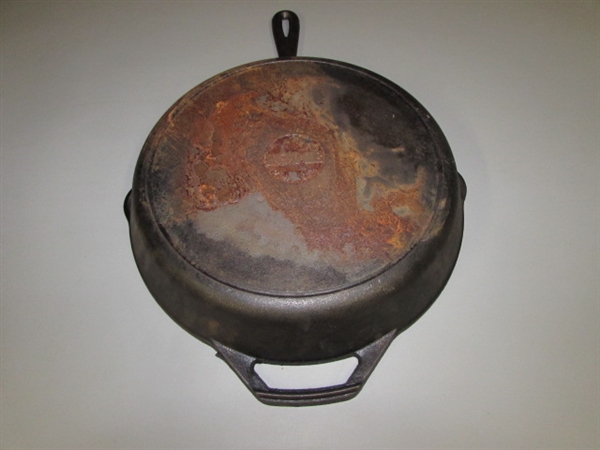 CAST IRON PANS