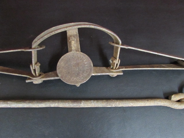 VINTAGE STEEL TRAPS