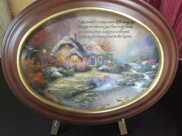 LARGE THOMAS KINKADE COLLECTION