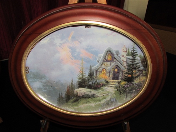 LARGE THOMAS KINKADE COLLECTION