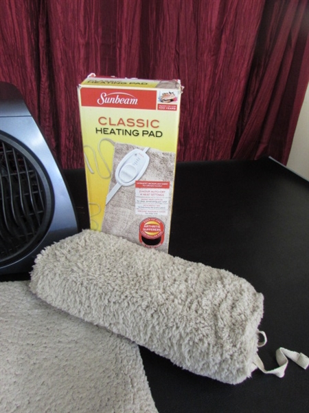 AEROSOL DELIVERY SYSTEM, SPACE HEATER, AND HEATING PADS