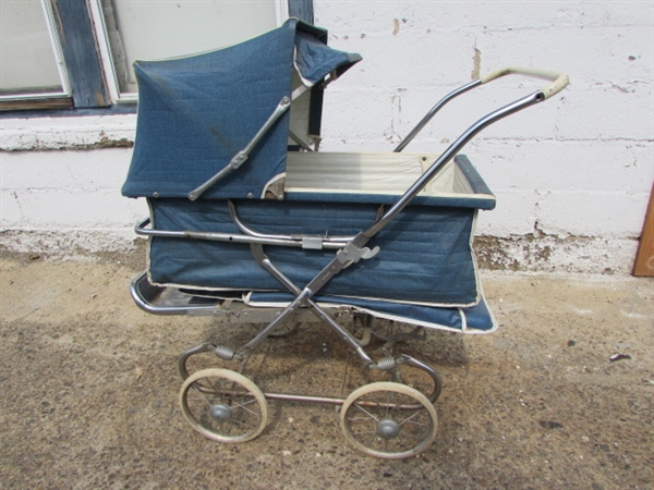 VINTAGE BABY BUGGY/STROLLER