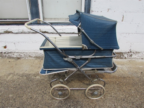 VINTAGE BABY BUGGY/STROLLER