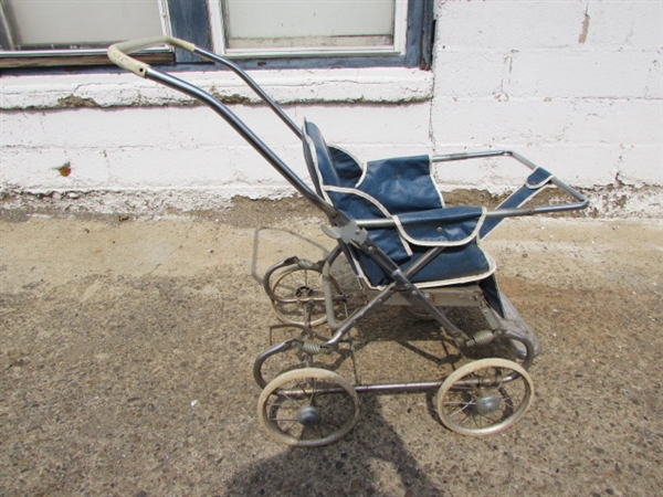 VINTAGE BABY BUGGY/STROLLER