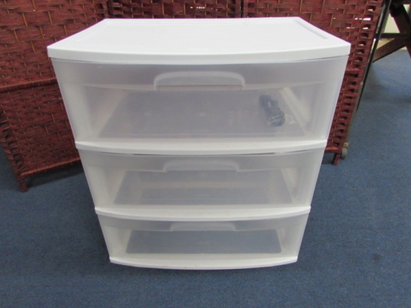 STERILITE PLASTIC STORAGE ORGANIZER