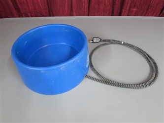 HEATED DOG WATER BOWL