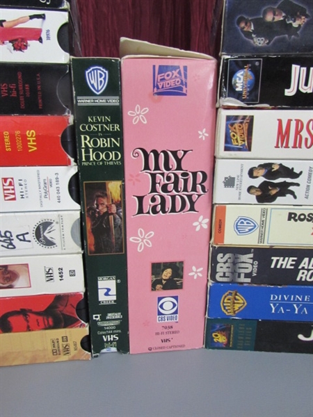 VHS & DVD'S