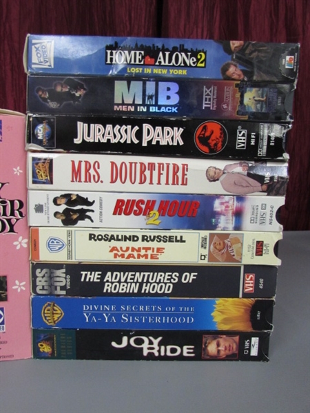 VHS & DVD'S