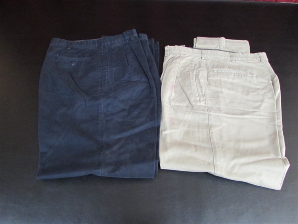 MENS DRESS PANTS & POLO SHIRTS