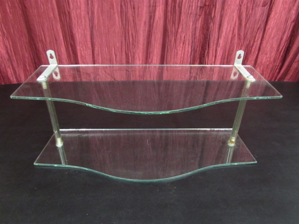 GLASS SHELVES