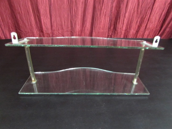 GLASS SHELVES