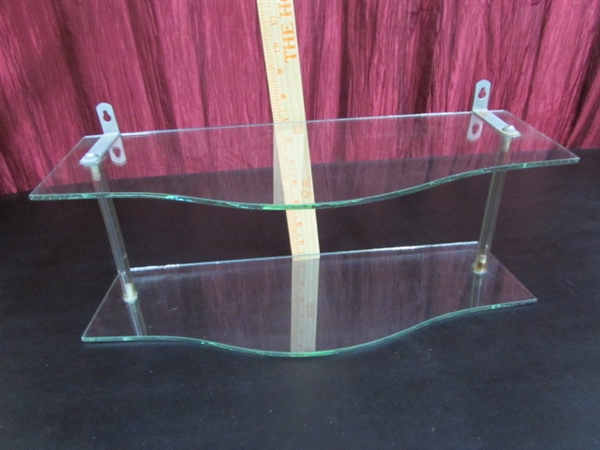 GLASS SHELVES