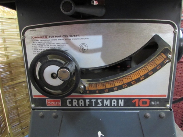 CRAFTSMAN TABLE SAW