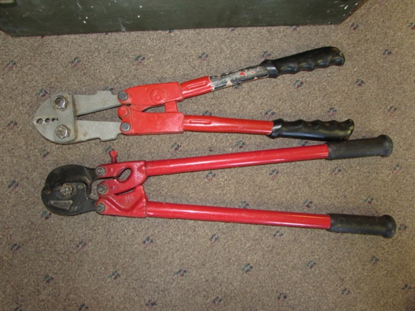 WIRE ROPE CUTTER AND FERRULE CRIMPER AND MORE