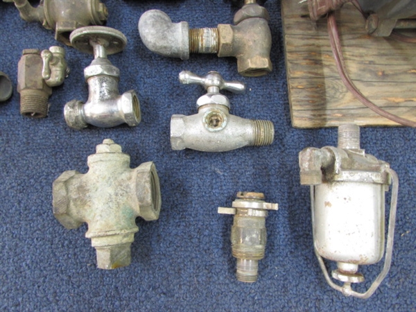 ALL SIZES OF WATER VALVES AND FITTINGS