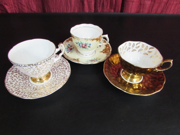 BONE CHINA TEA CUPS