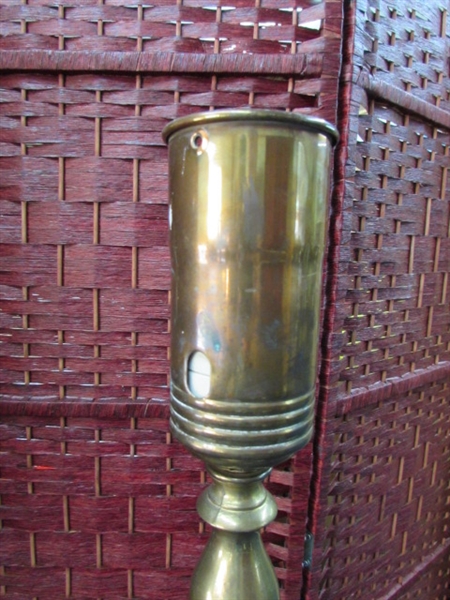 ANTIQUE BRASS LAMP