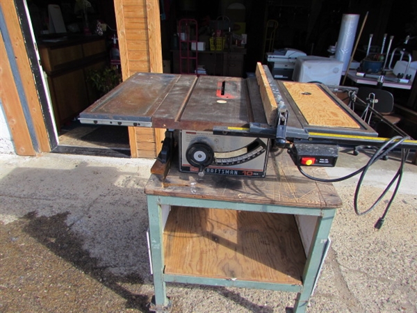 10 TABLE SAW AND ROUTER COMBINATION