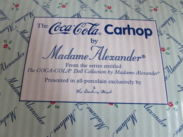 THE COCA-COLA CARHOP DOLL BY MADAME ALEXANDER