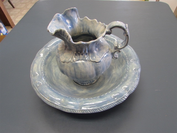 PITCHER AND BASIN