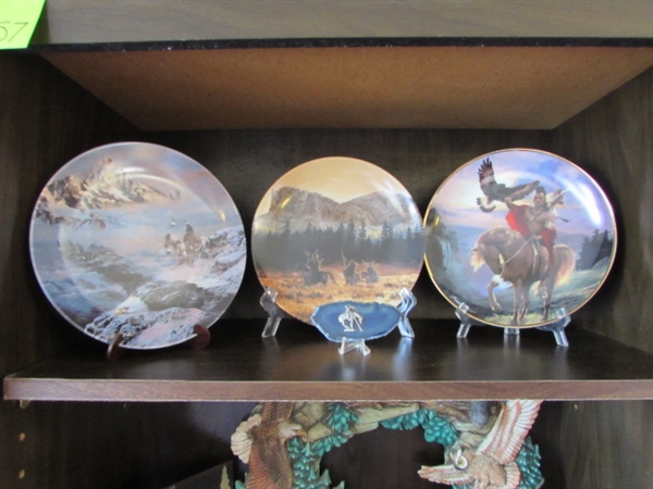 NATIVE AMERICAN COLLECTOR PLATES