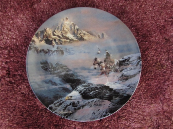 NATIVE AMERICAN COLLECTOR PLATES