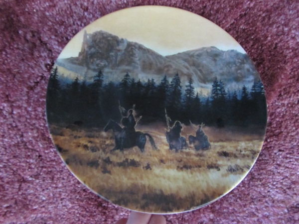 NATIVE AMERICAN COLLECTOR PLATES