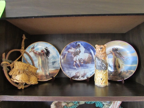 NATIVE AMERICAN COLLECTOR PLATES